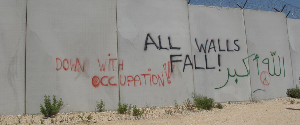 Israels mur på Västbanken