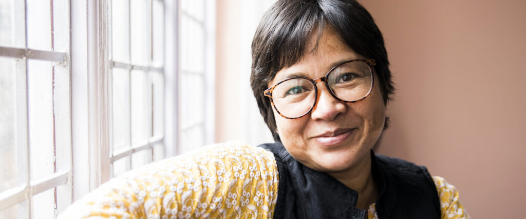 ”Jag kommer alltid kämpa för kvinnors rättigheter”, säger Sarmila Shrestha. Foto: Malin Kihlström / IM.