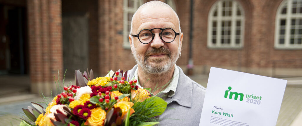 Kent Visti får IM priset på 50000 kronor