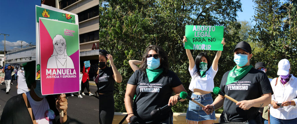 Protester i El Salvador