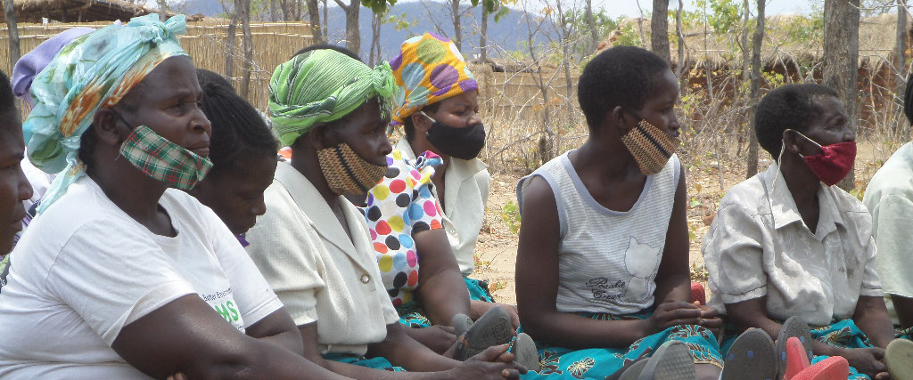 Kvinnogrupp i Malawi