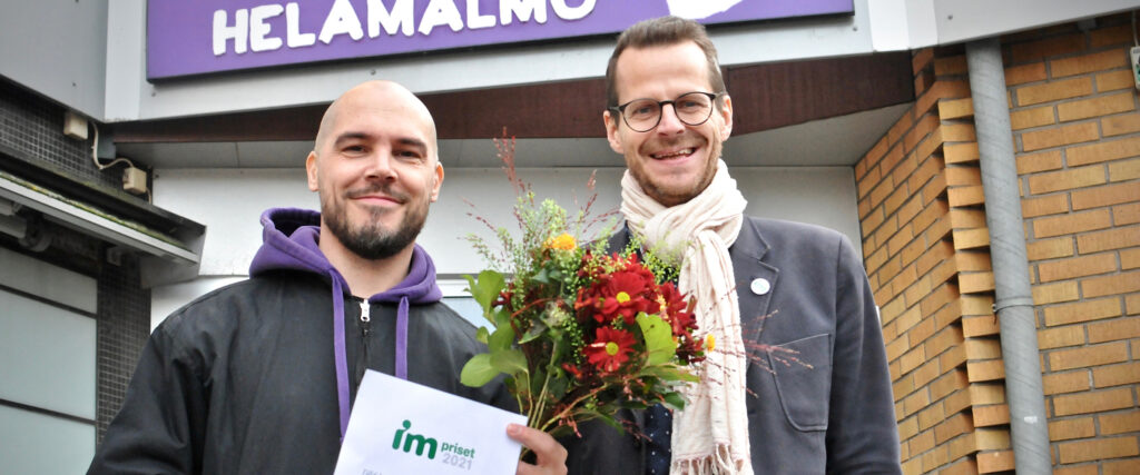 IM pristagare Nicolas Lunnaba